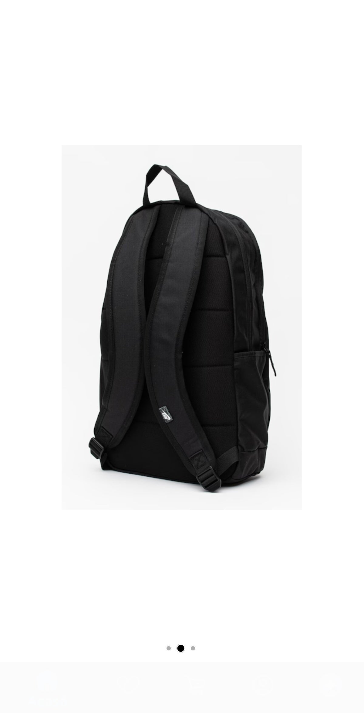 Rucsac Nike Element Logo, 21L, alb/negru, poliester, pentru bărbați