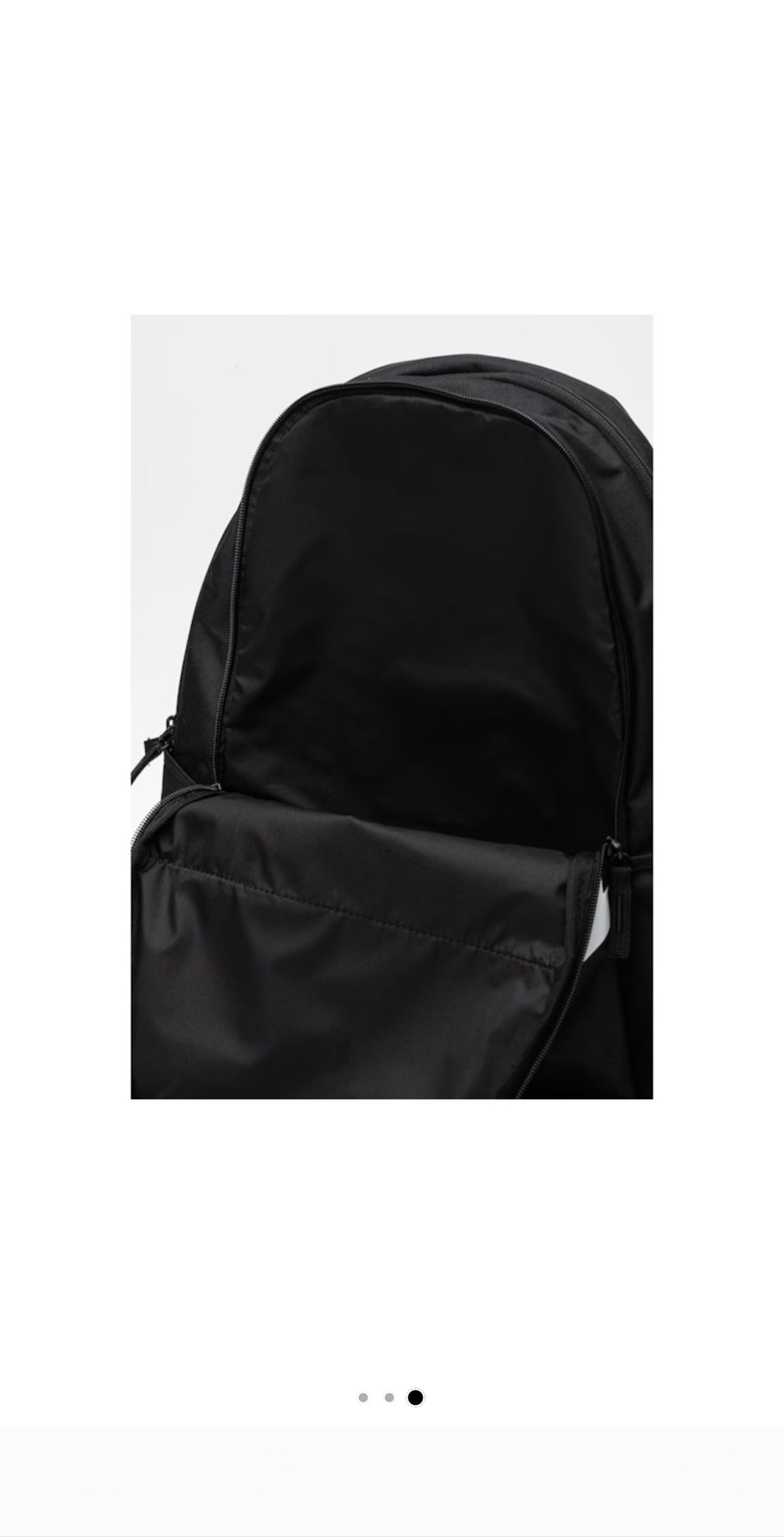 Rucsac Nike Element Logo, 21L, alb/negru, poliester, pentru bărbați
